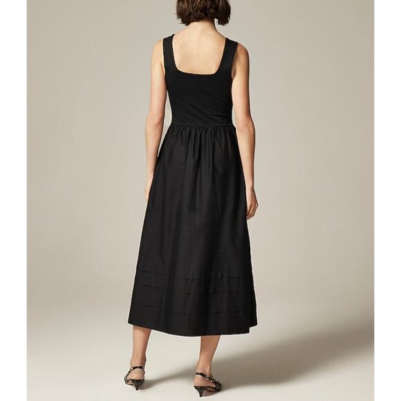 NWT J. Crew Petite Drop Waist Mixy Dress Womens Large PL Item CJ498 - Picture 4 of 14